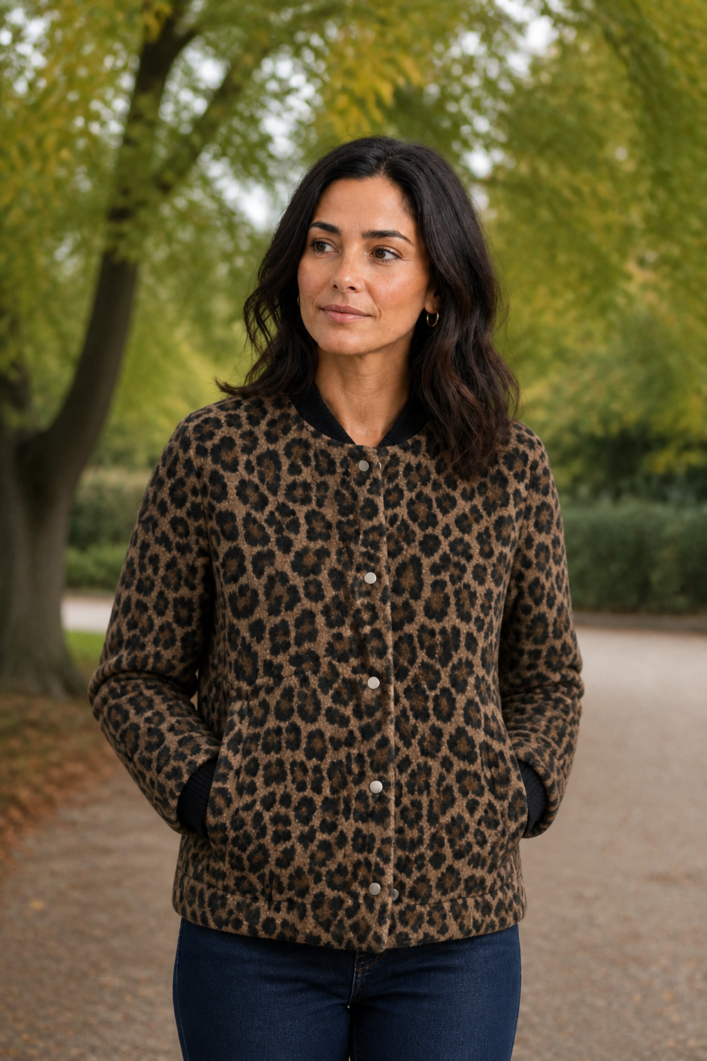 Leo Übergangsjacke mit Knopfleiste