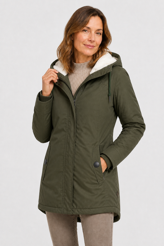Parka mit Fleece gefüttert