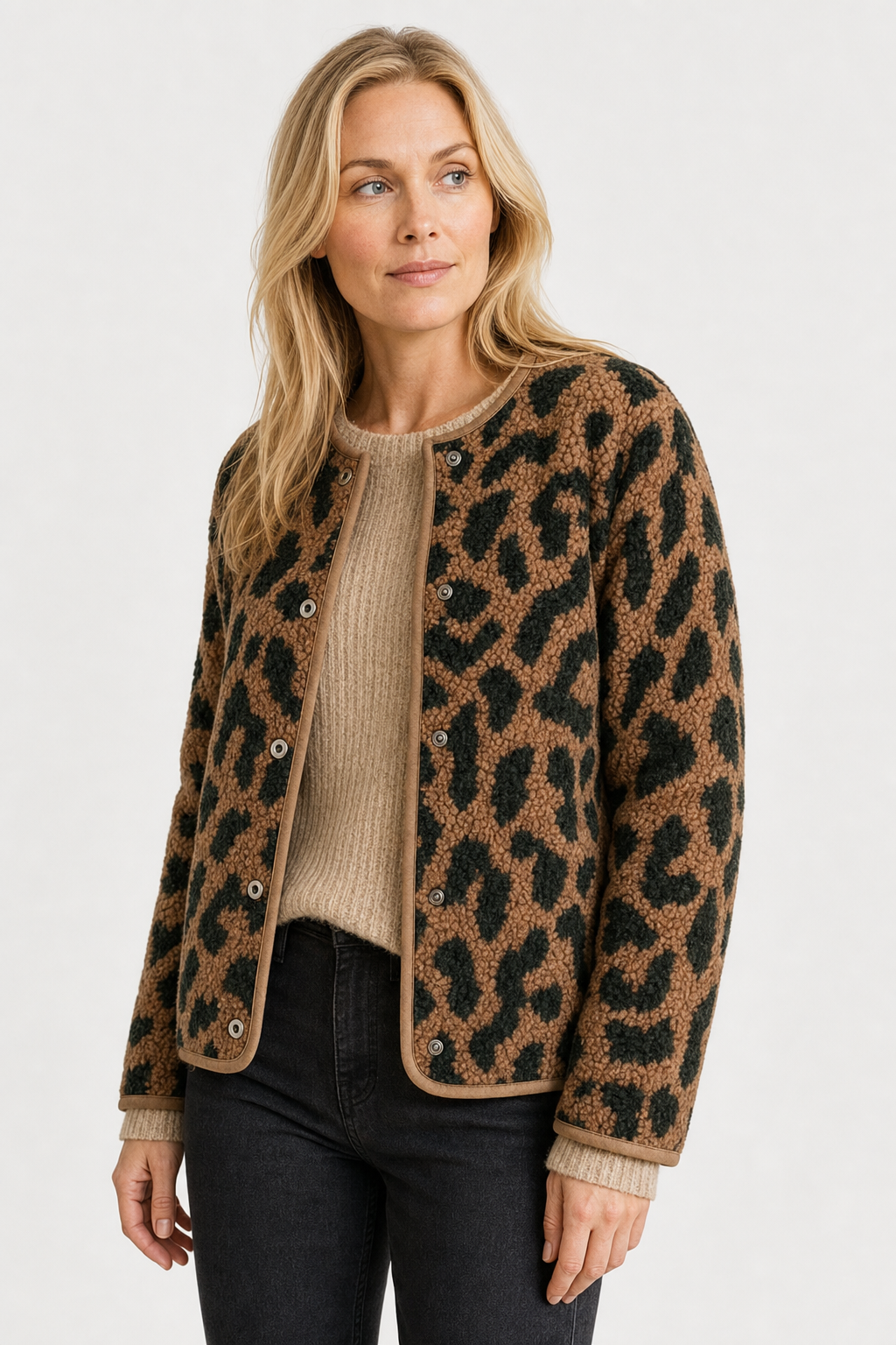 Leo Jacke mit Fleece