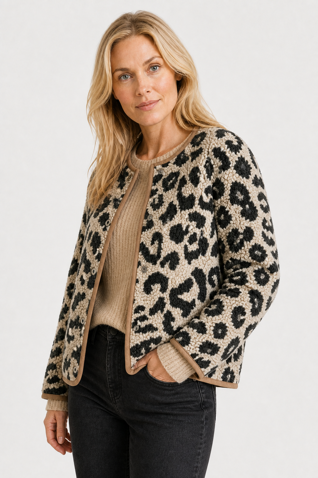 Leo Jacke mit Fleece