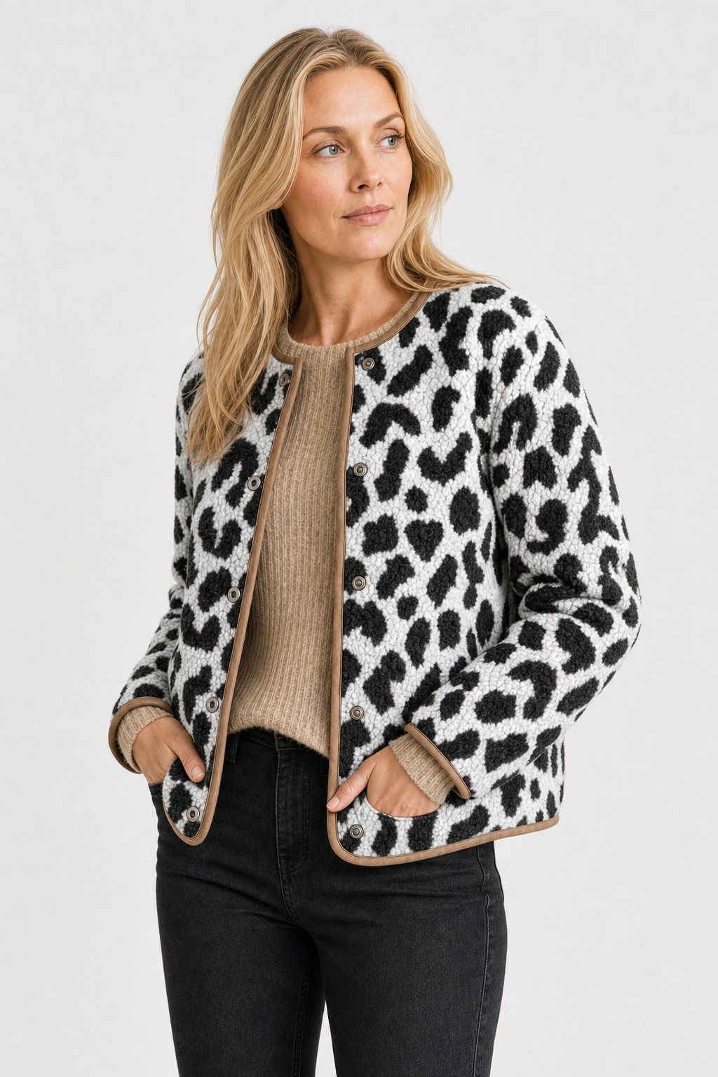 Leo Jacke mit Fleece