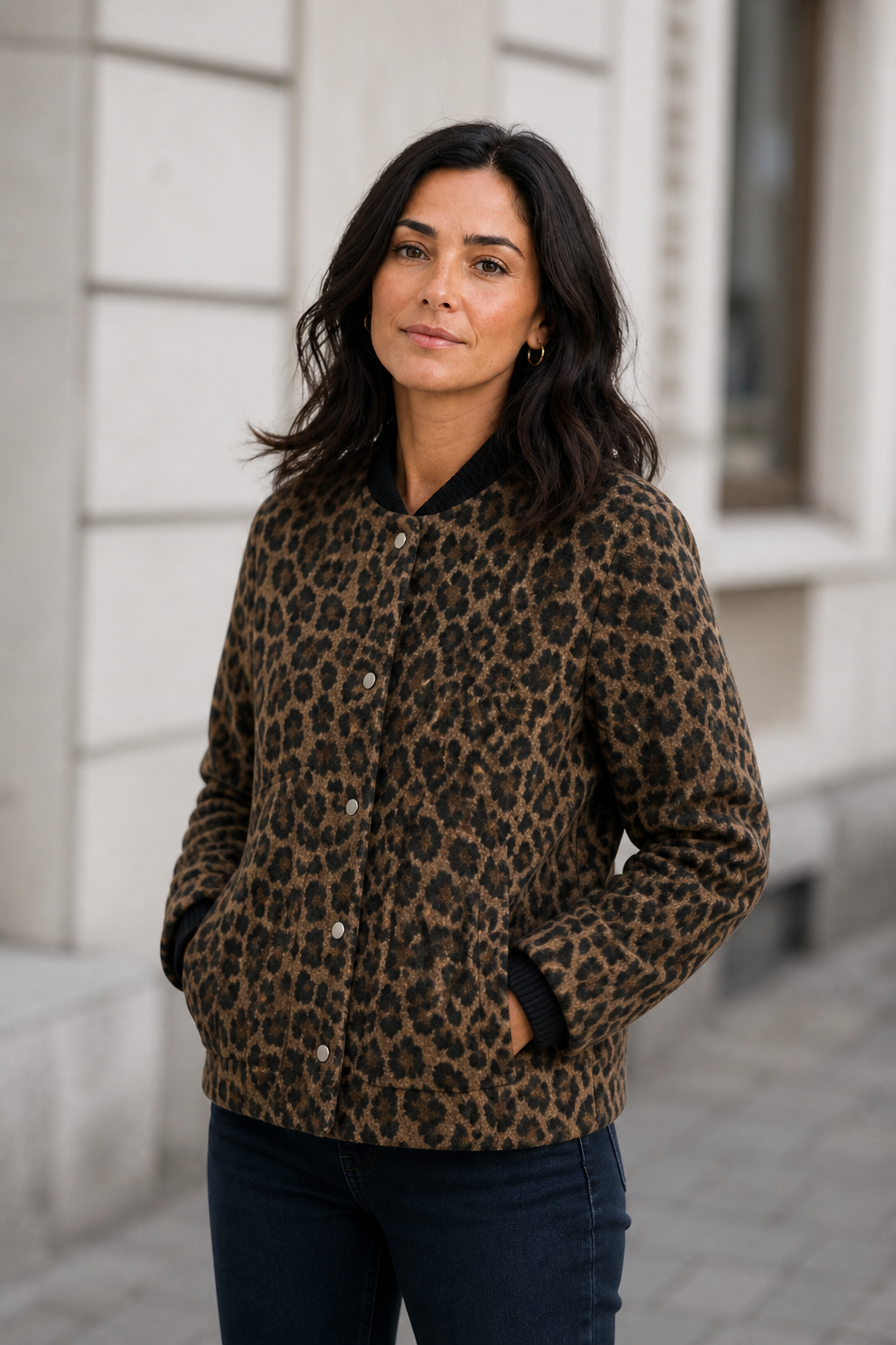 Leo Übergangsjacke mit Knopfleiste