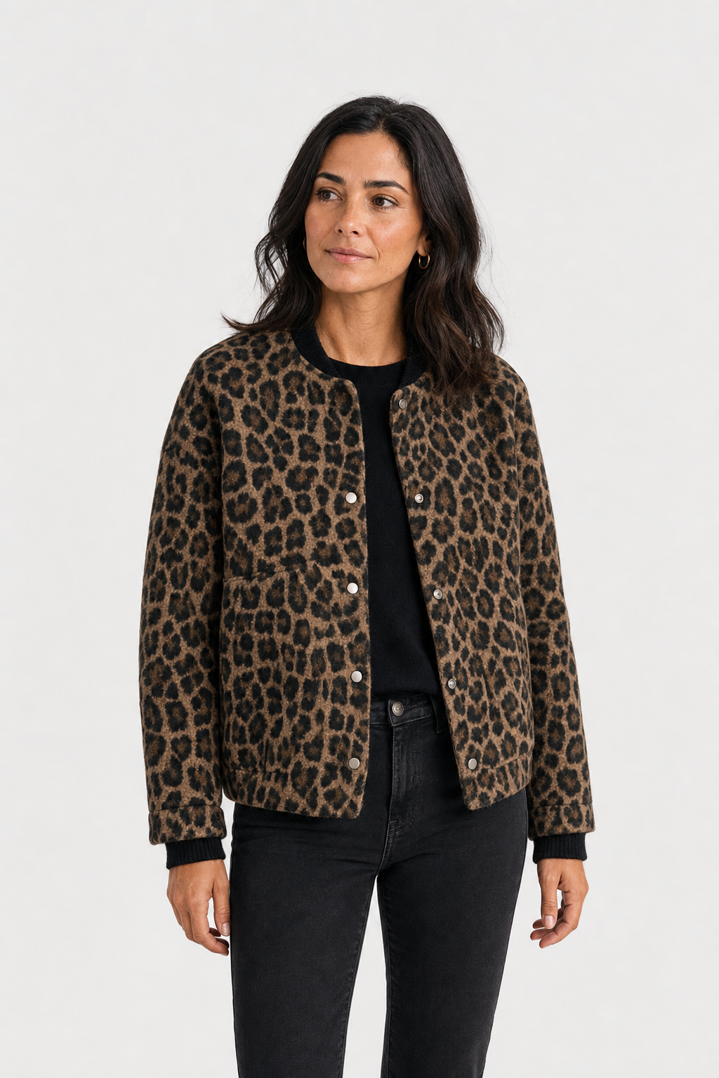 Leo Übergangsjacke mit Knopfleiste