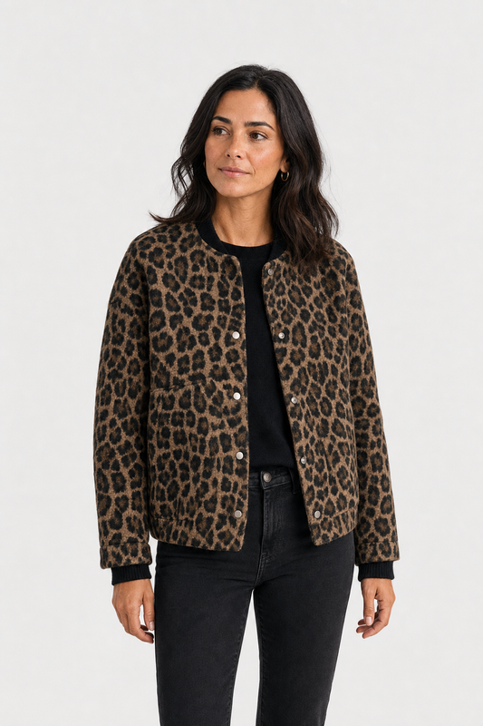 Leo Übergangsjacke mit Knopfleiste