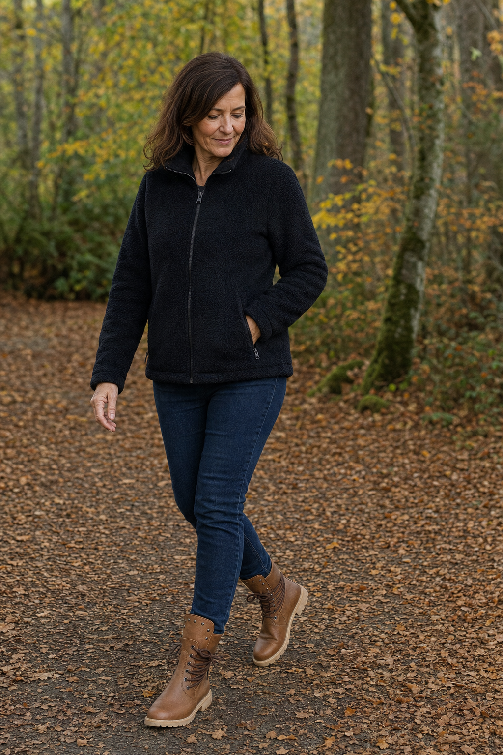 Stiefeletten mit seitlicher Schnürung