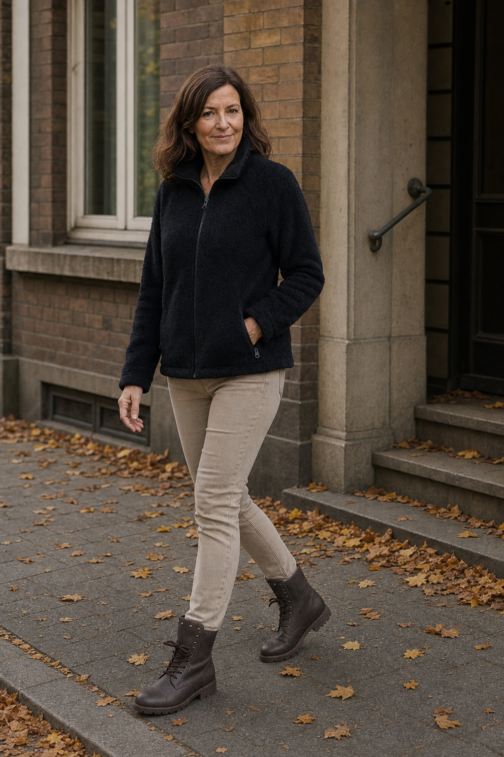 Stiefeletten mit seitlicher Schnürung